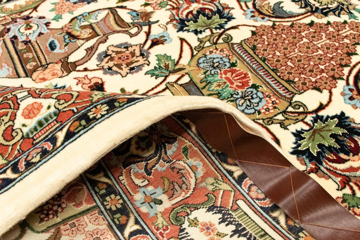 Perzisch tapijt - Ghom - 160 x 102 cm - beige