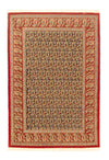 Qom Tapijt 106x156cm - Perzisch tapijt - Rechthoekig / Donkerblauw / 106 x 156 cm Rechthoekig