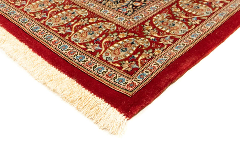 Perzisch tapijt - Ghom - 156 x 106 cm - donkerblauw