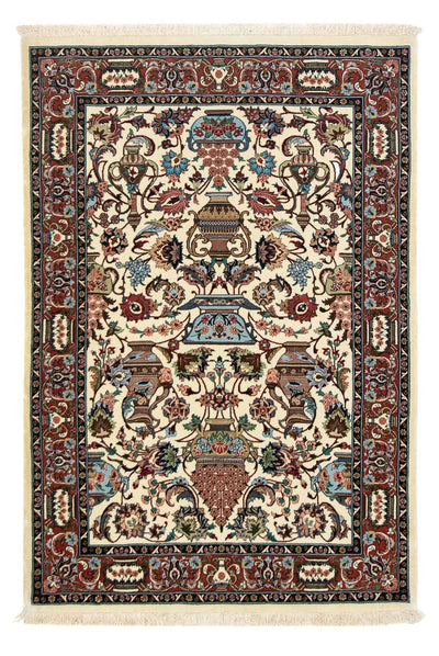 Qom Tapijt 102x154cm - Perzisch tapijt