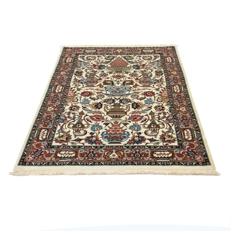 Perzisch tapijt - Ghom - 154 x 102 cm - beige