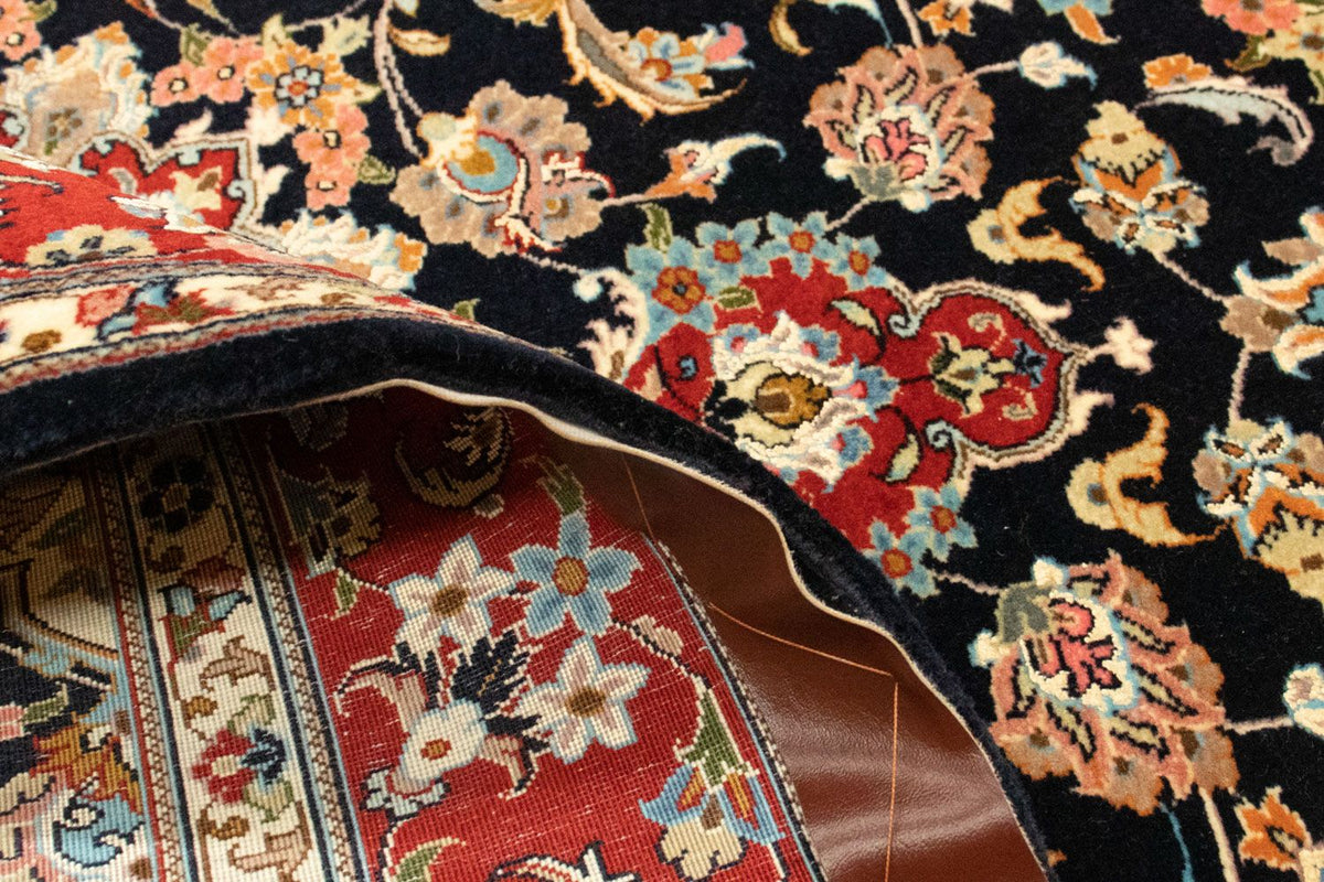 Perzisch tapijt - Ghom - 147 x 101 cm - zwart