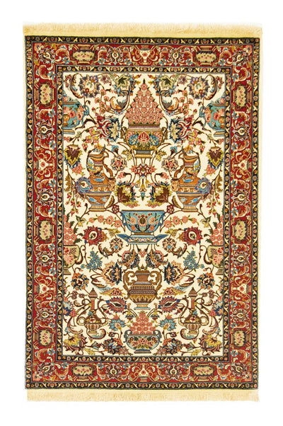 Qom Tapijt 101x152cm - Perzisch tapijt