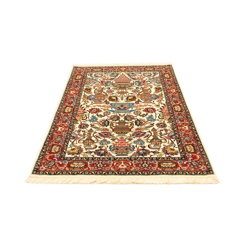 Perzisch tapijt - Ghom - 152 x 101 cm - beige