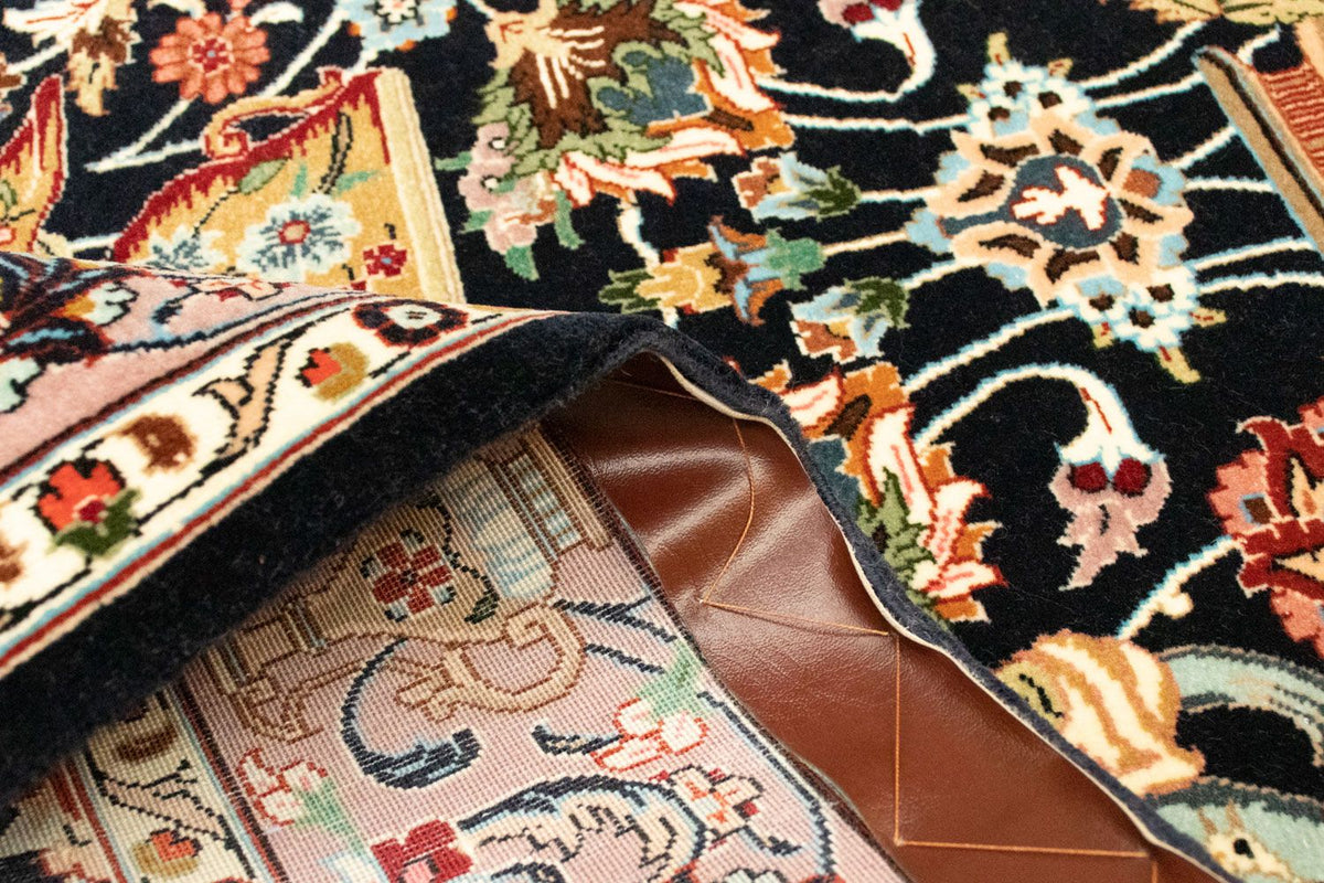 Perzisch tapijt - Ghom - 157 x 102 cm - zwart