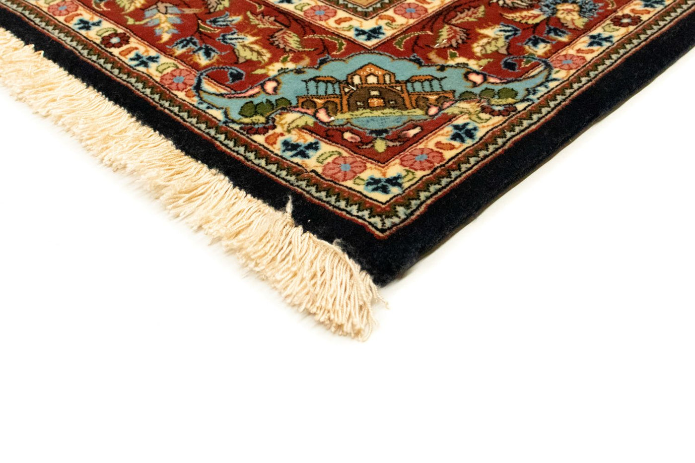 Qom Tapijt 154x103cm - Perzisch tapijt