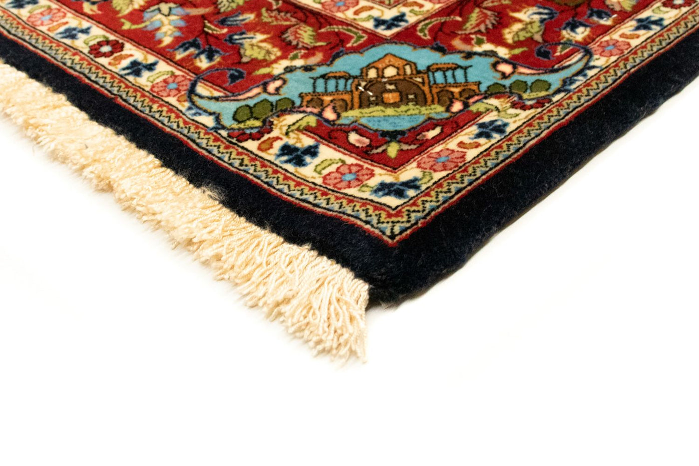 Qom Tapijt 156x102cm - Perzisch tapijt