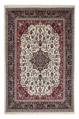Perzisch tapijt - Ghom - 210 x 139 cm - beige