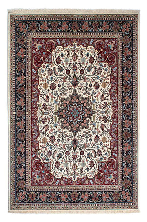 Perzisch tapijt - Ghom - 210 x 139 cm - beige