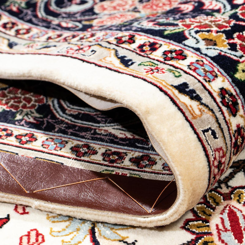 Perzisch tapijt - Ghom - 210 x 139 cm - beige