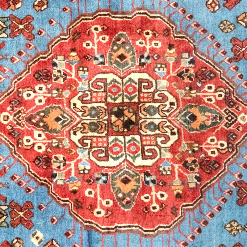 Perzisch Tapijt - Nomadisch - 203 x 158 cm - lichtblauw