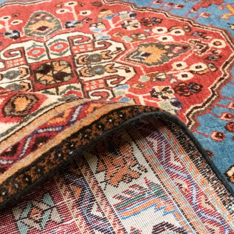 Perzisch Tapijt - Nomadisch - 203 x 158 cm - lichtblauw