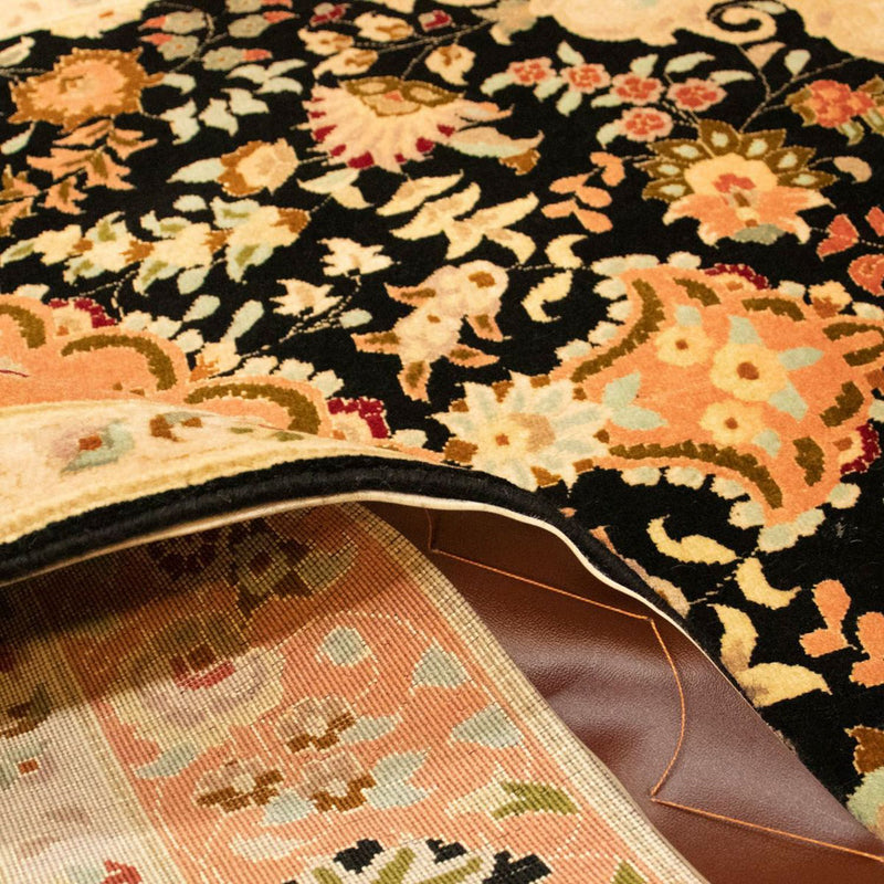 Perzisch tapijt - Tabriz - Royal - 155 x 103 cm - zwart