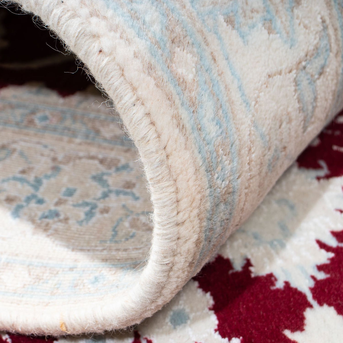 Perzisch tapijt - Nain - Koninklijk - 190 x 124 cm - beige