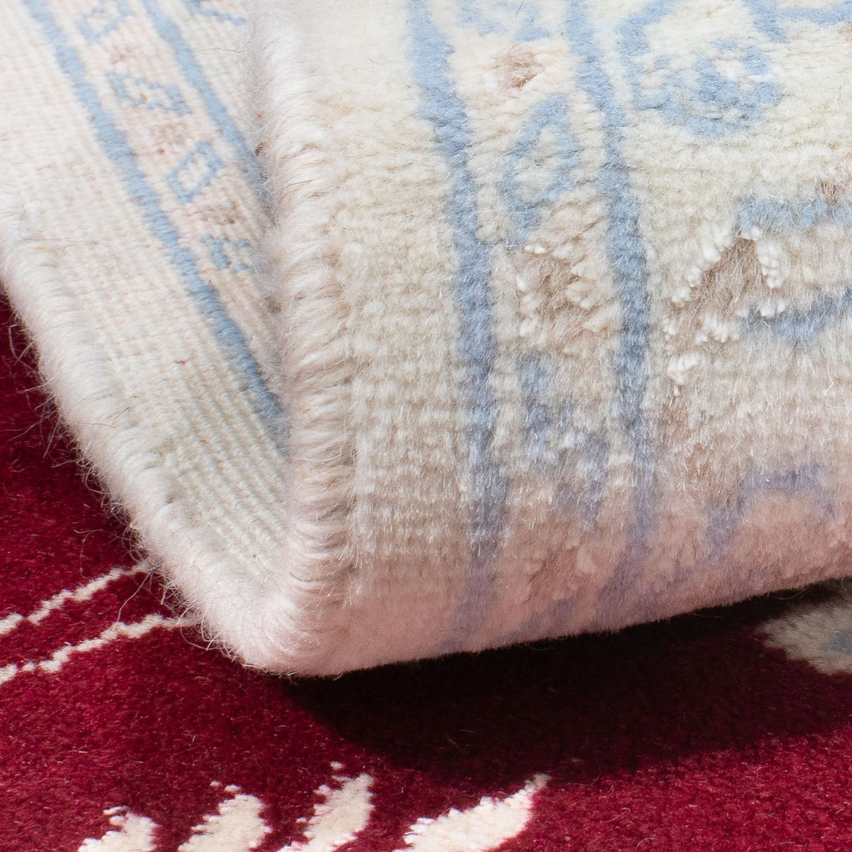 Perzisch tapijt - Nain - 301 x 200 cm - donkerrood