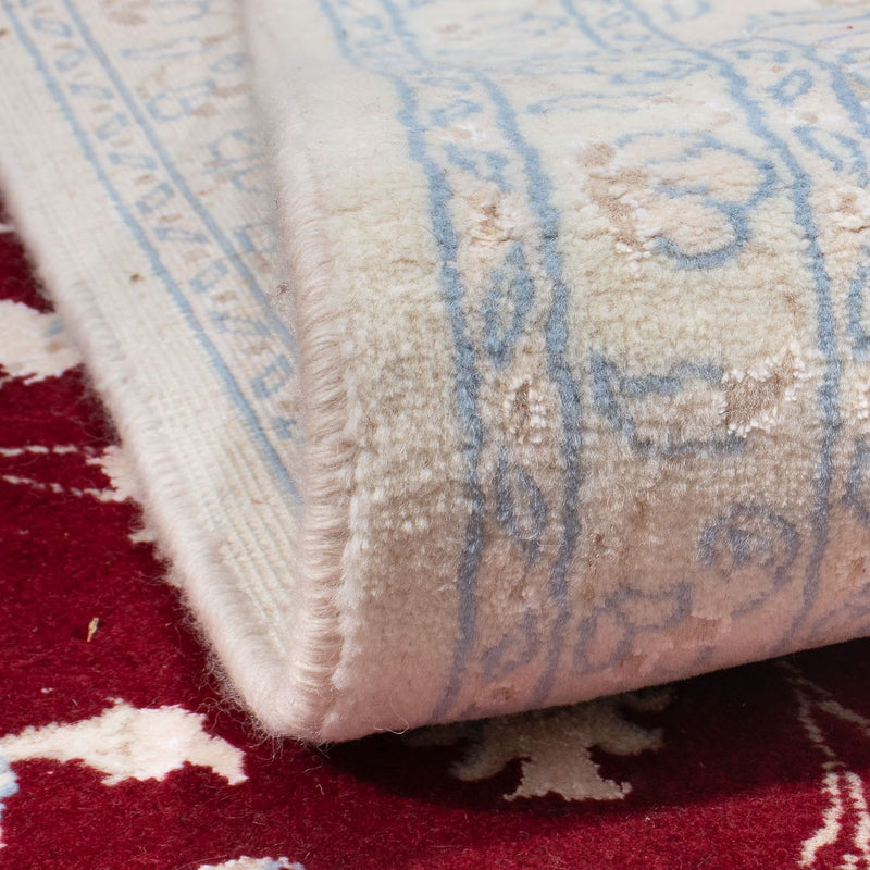 Perzisch tapijt - Nain - 291 x 200 cm - donkerrood