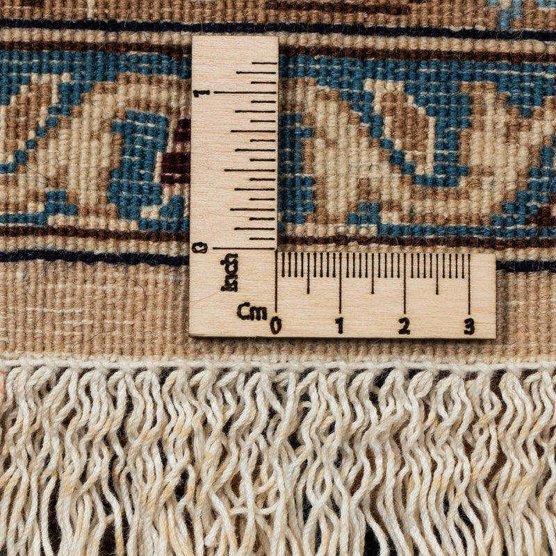 Perzisch tapijt - Nain - Koninklijk - 373 x 246 cm - donker beige