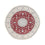 Perzisch tapijt - Nain rond  - 250 x 250 cm - donkerrood