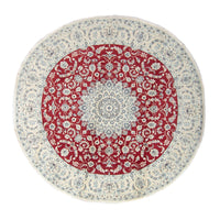 Perzisch tapijt - Nain rond  - 300 x 300 cm - rood