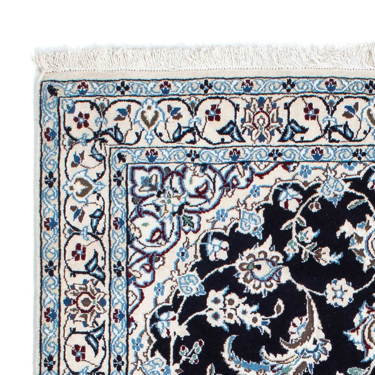 Perzisch tapijt - Nain - 165 x 108 cm - beige