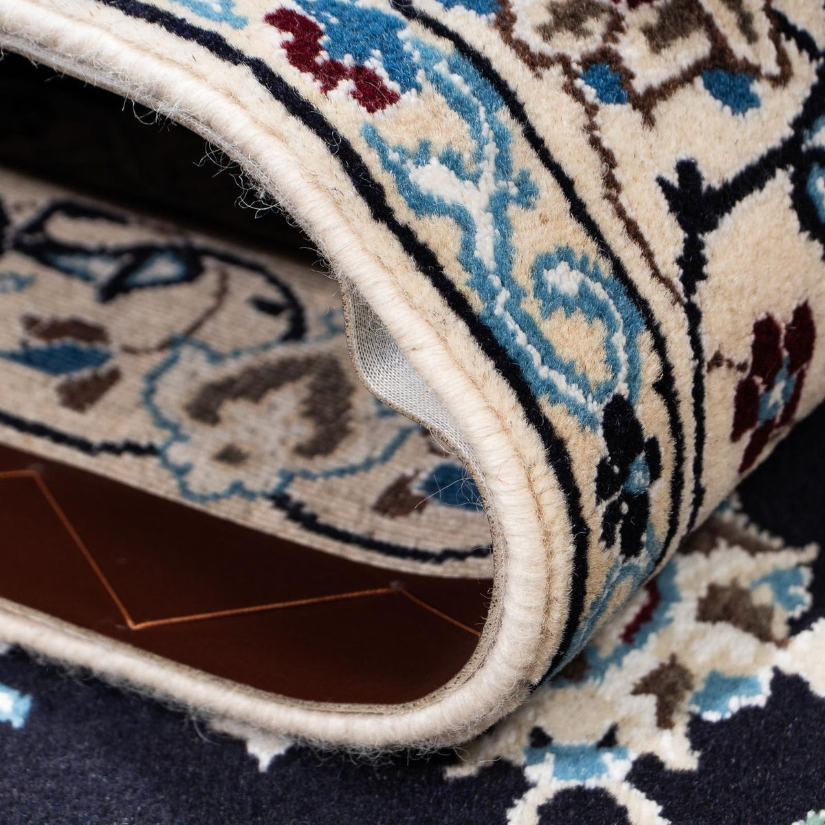 Perzisch tapijt - Nain - 165 x 108 cm - beige