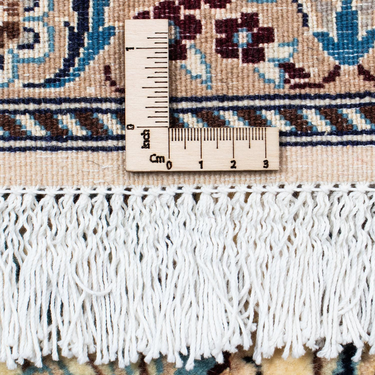 Perzisch tapijt - Nain - Koninklijk - 312 x 205 cm - beige