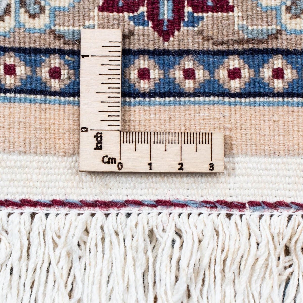 Perzisch tapijt - Nain - Koninklijk - 303 x 202 cm - beige