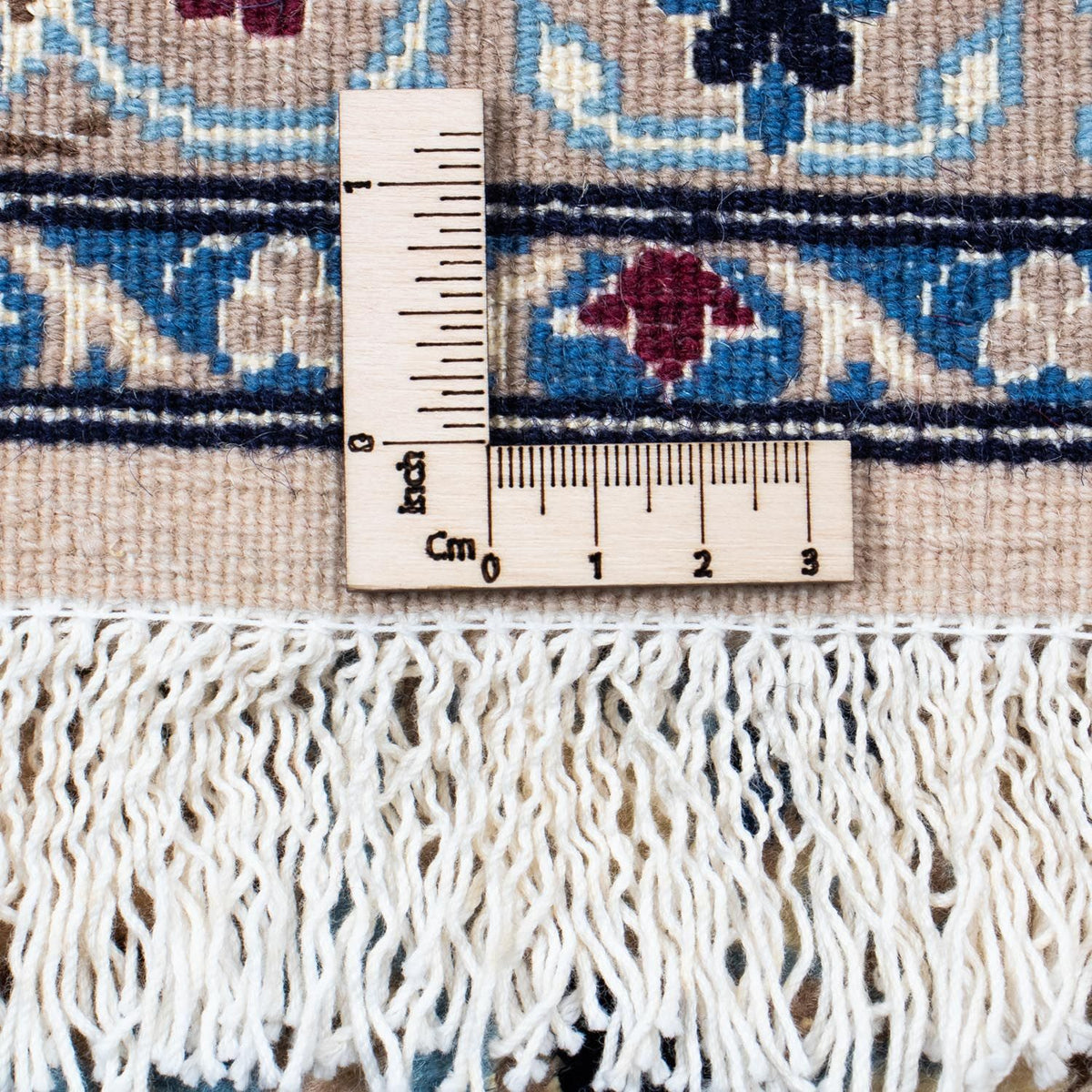 Perzisch tapijt - Nain - Koninklijk - 308 x 200 cm - zwart