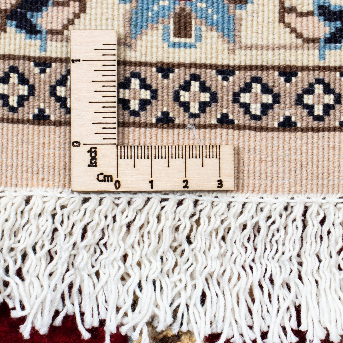 Perzisch tapijt - Nain - Koninklijk - 300 x 204 cm - rood