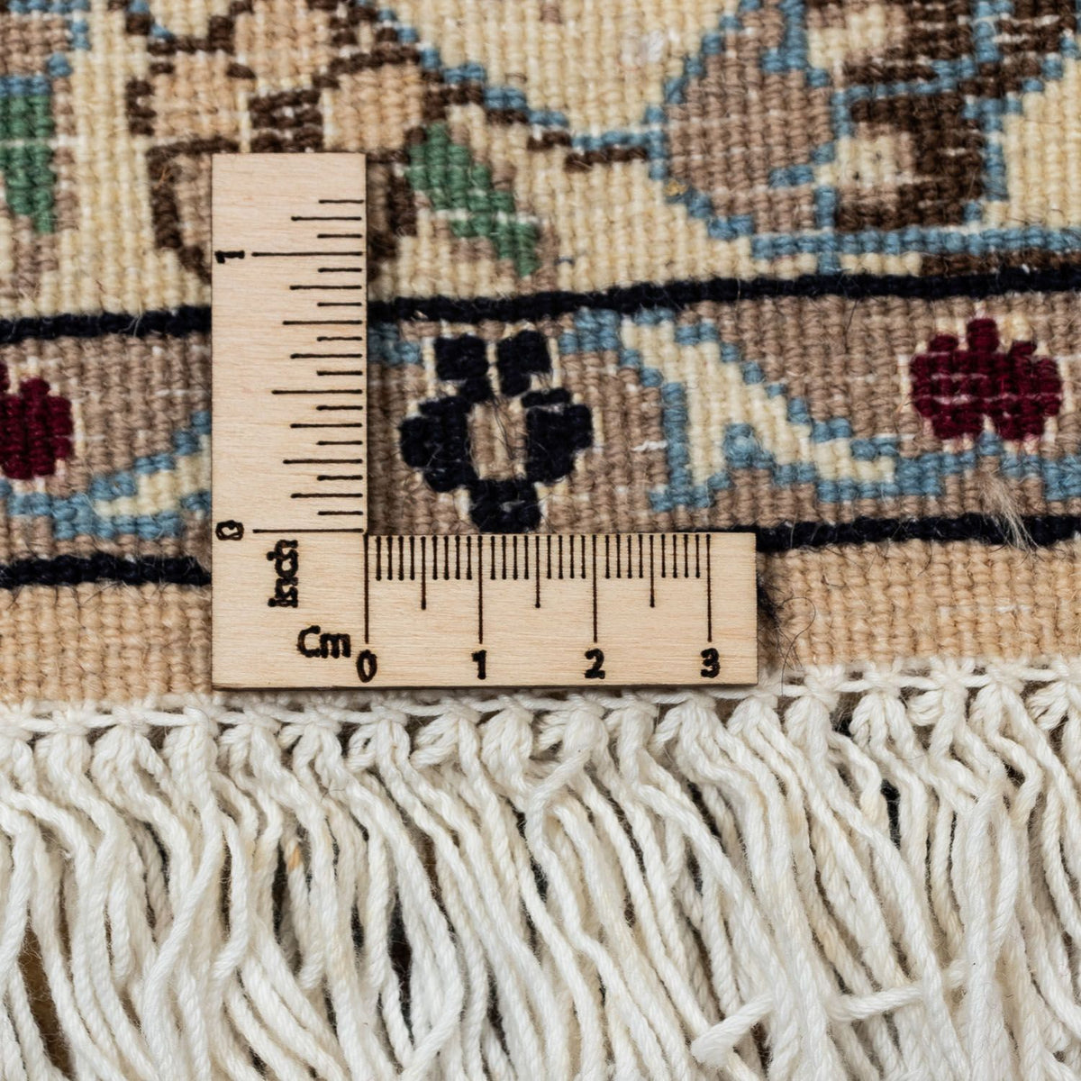 Perzisch tapijt - Nain - Koninklijk - 362 x 250 cm - beige