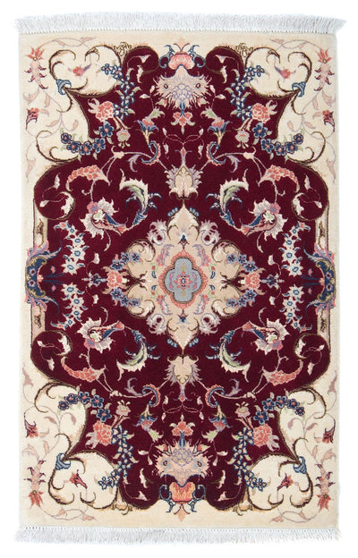 Tabriz - 50 Raj Tapijt 60x90cm - Perzisch tapijt