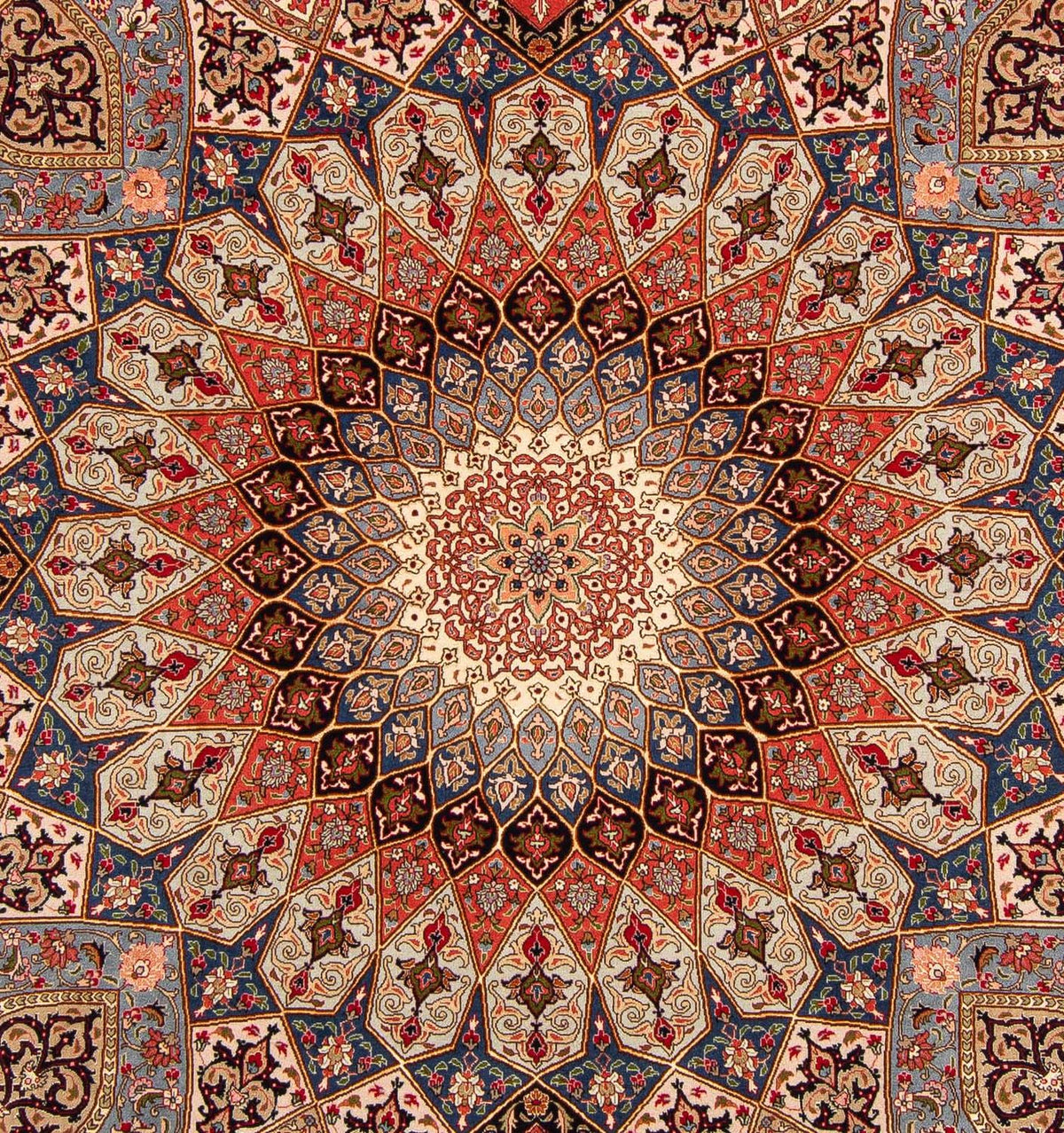Perzisch tapijt - Tabriz - Royal - 252 x 205 cm - veelkleurig