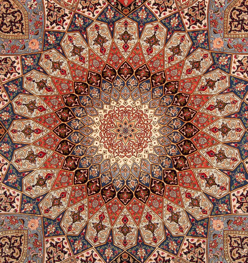 Perzisch tapijt - Tabriz - Royal - 252 x 205 cm - veelkleurig