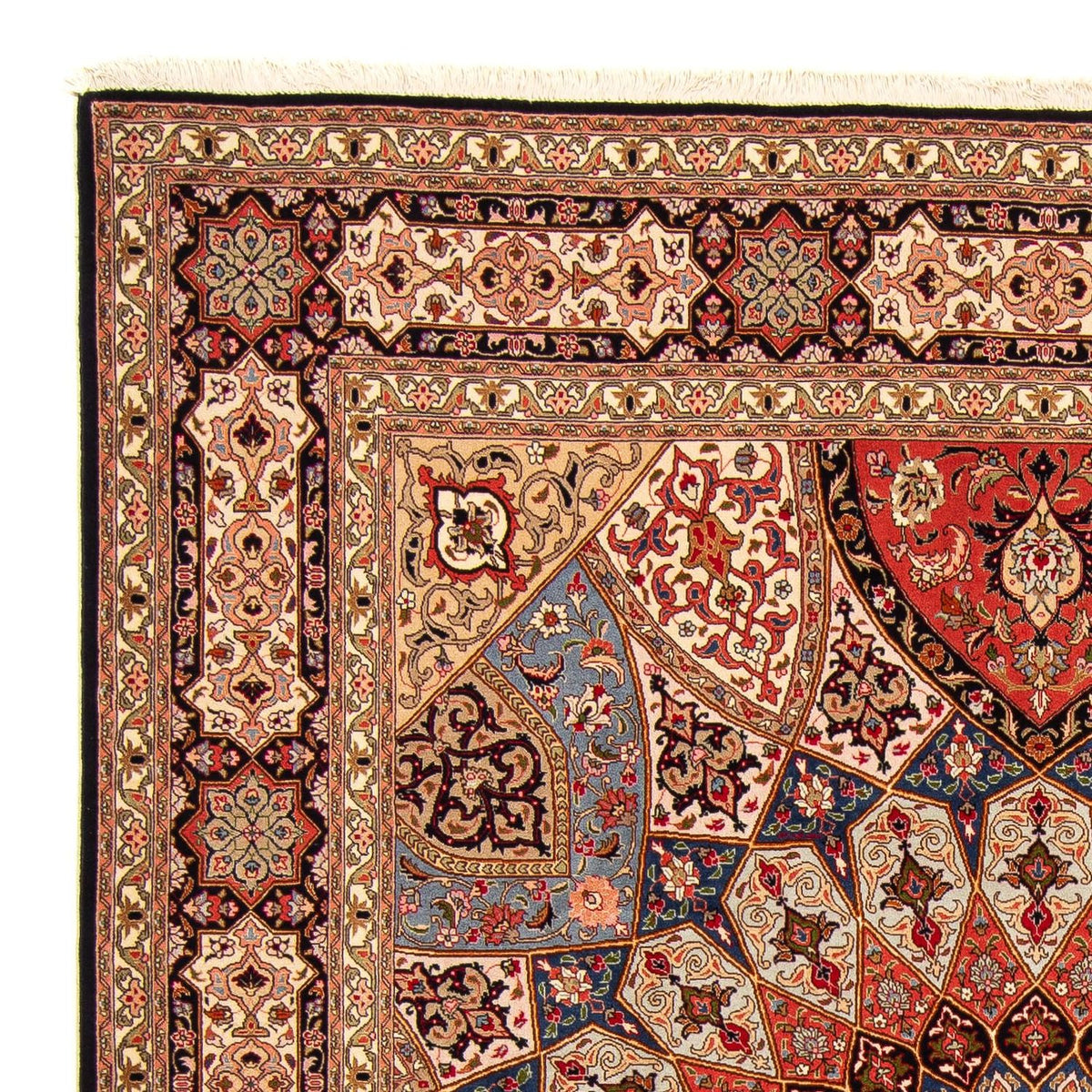 Perzisch tapijt - Tabriz - Royal - 252 x 205 cm - veelkleurig
