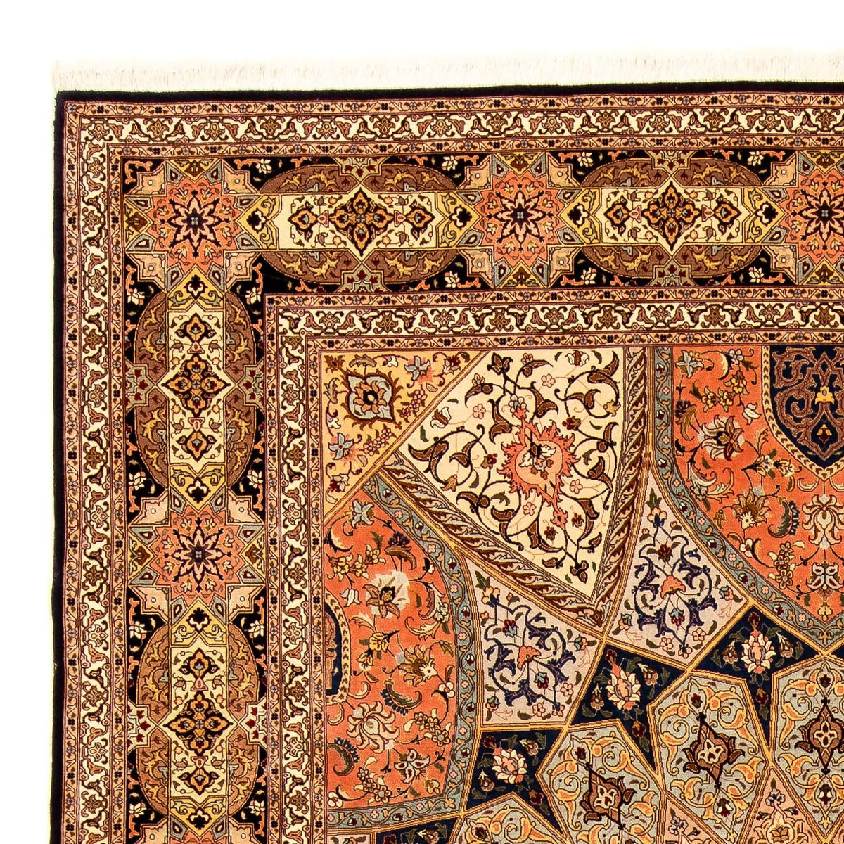 Tabriz - 50 Raj Tapijt 254x363cm - Perzisch tapijt