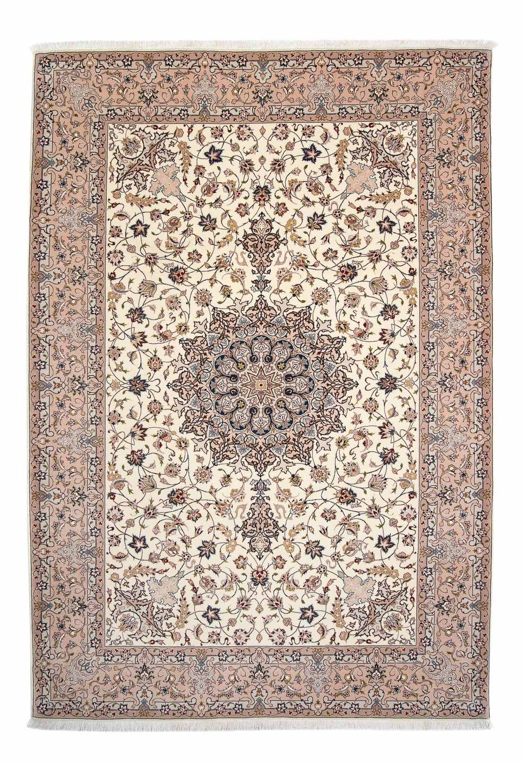 Perzisch tapijt - Tabriz - Royal - 306 x 202 cm - beige