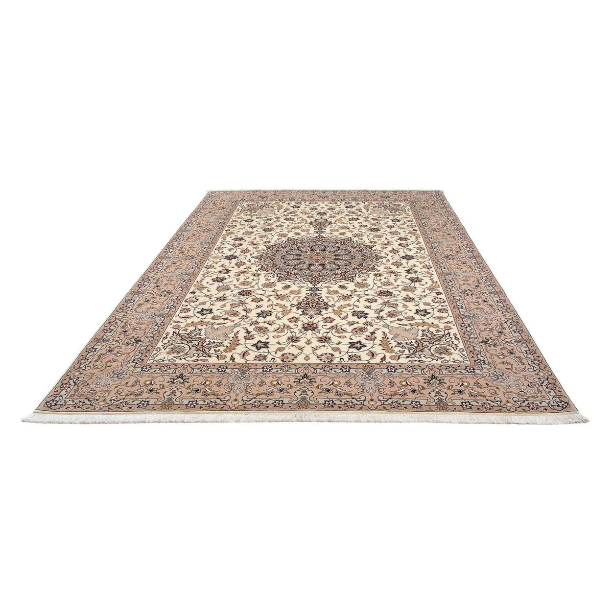 Perzisch tapijt - Tabriz - Royal - 306 x 202 cm - beige
