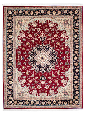 Perzisch tapijt - Tabriz - Royal - 240 x 172 cm - donkerrood