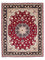 Perzisch tapijt - Tabriz - Royal - 240 x 172 cm - donkerrood
