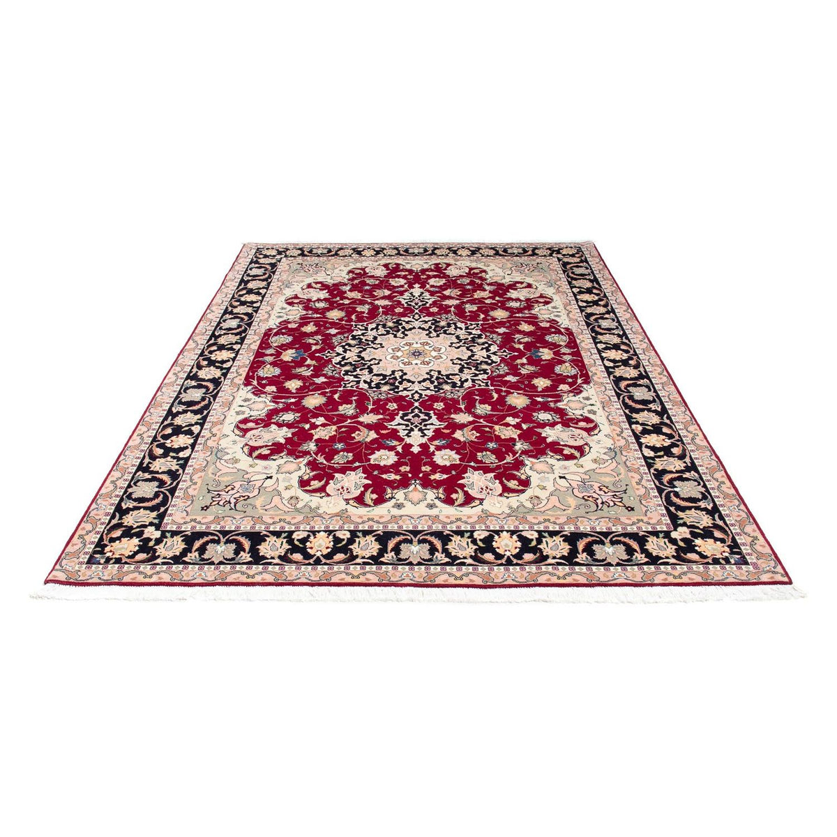 Perzisch tapijt - Tabriz - Royal - 240 x 172 cm - donkerrood