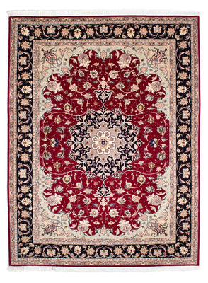 Perzisch tapijt - Tabriz - Royal - 236 x 178 cm - donkerrood