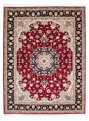 Perzisch tapijt - Tabriz - Royal - 236 x 178 cm - donkerrood