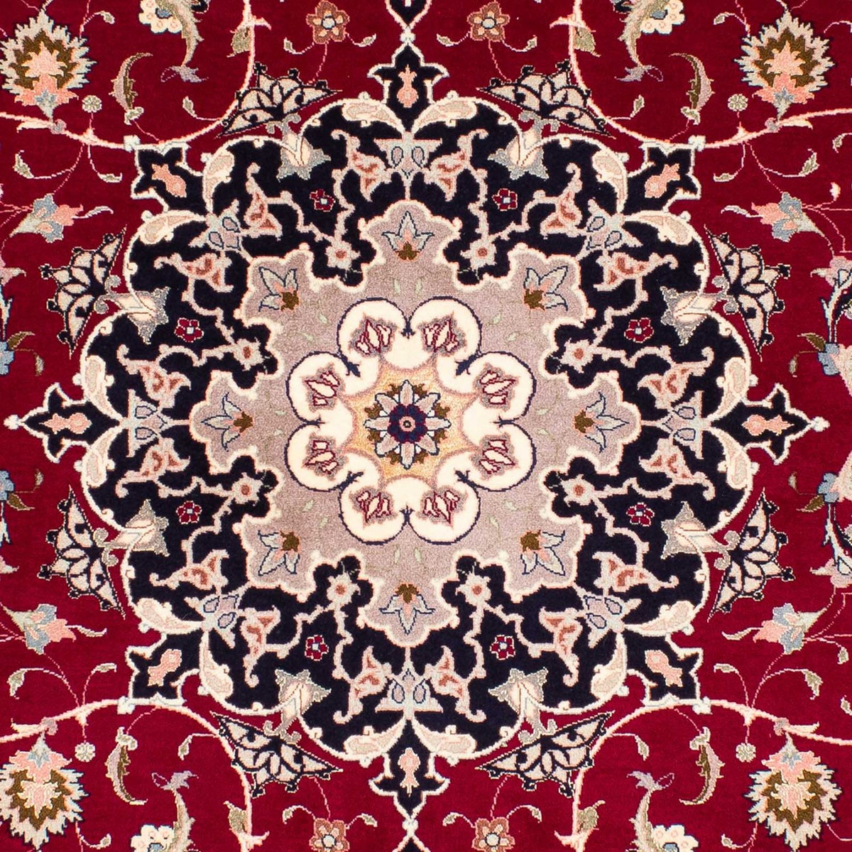 Perzisch tapijt - Tabriz - Royal - 236 x 178 cm - donkerrood