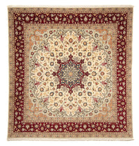 Perzisch tapijt - Tabriz - Royal vierkant  - 258 x 252 cm - beige