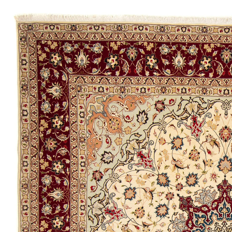 Perzisch tapijt - Tabriz - Royal vierkant  - 258 x 252 cm - beige