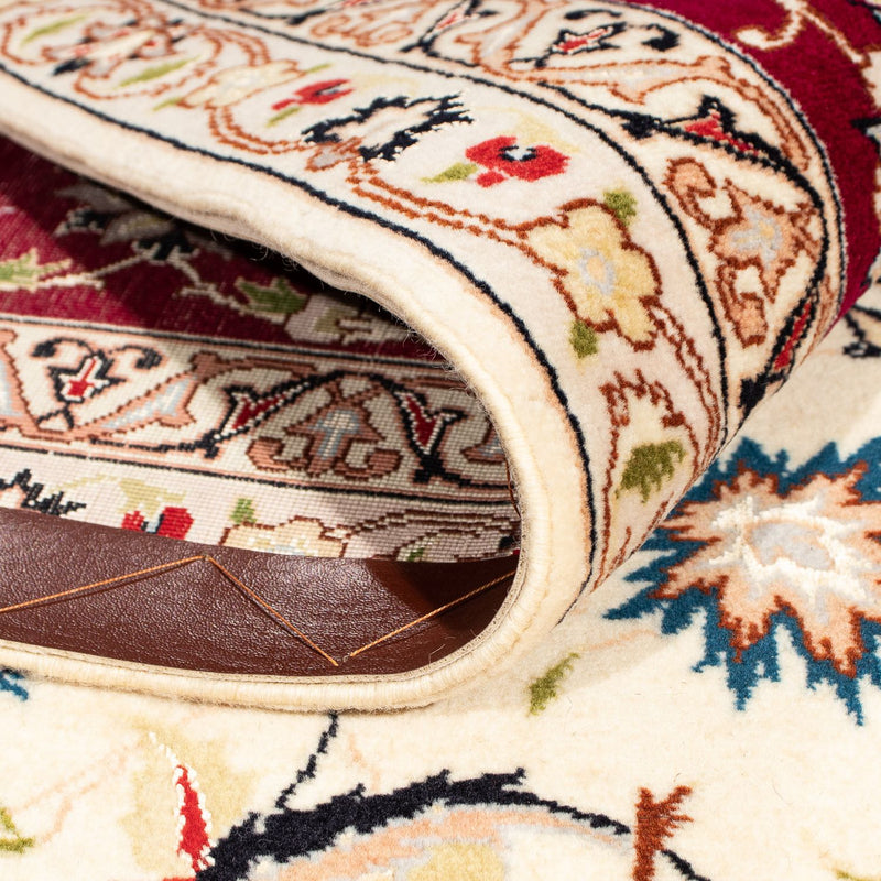 Perzisch tapijt - Tabriz - Royal vierkant  - 258 x 252 cm - beige