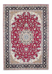 Perzisch tapijt - Tabriz - Royal - 303 x 202 cm - donkerrood
