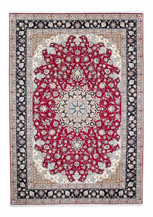 Perzisch tapijt - Tabriz - Royal - 303 x 202 cm - donkerrood