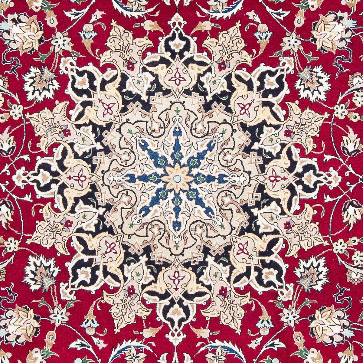 Perzisch tapijt - Tabriz - Royal - 303 x 202 cm - donkerrood