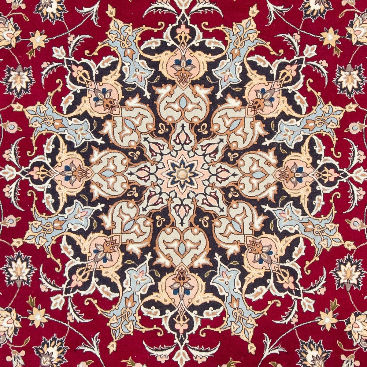 Perzisch tapijt - Tabriz - Royal - 305 x 204 cm - donkerrood